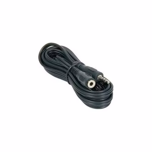 PREMIUMCORD Audio kábel 3,5 mm Jack - Jack predĺženie 5 m (M/F, stereo)