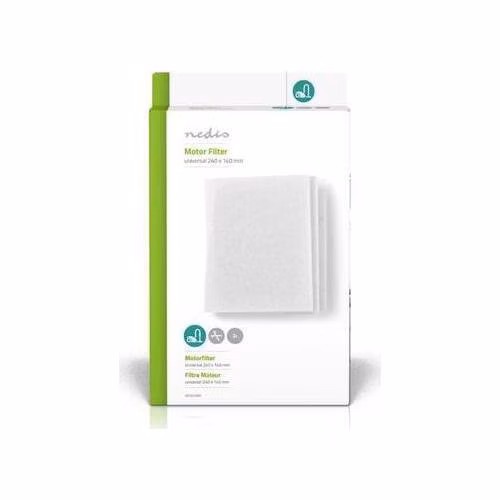 Nedis VCFI212MIF - Univerzální motorový filtr do vysavačů 240x240 mm