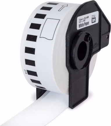 PRINTLINE kompatibilní etikety s Brother DK-22214, papírová role 12 x 30,48m