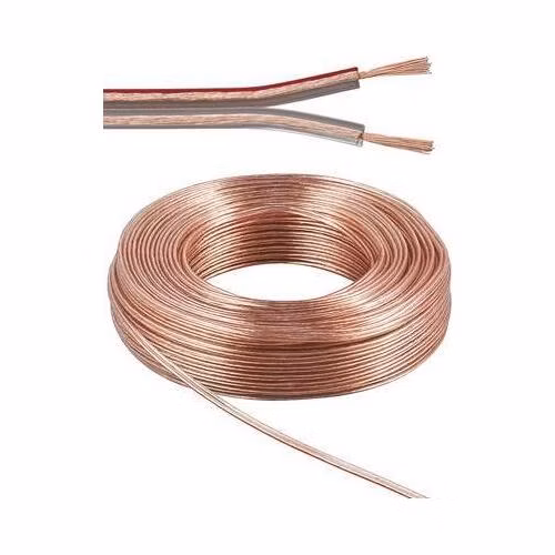 PremiumCord Kabely na propojení reprosoustav 100% CU med 2x2,5mm 10m