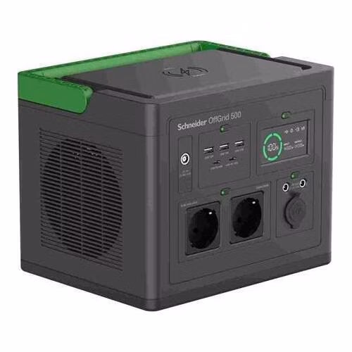 Schneider OffGrid Portable Power Station 500 - 500W (517 Wh)