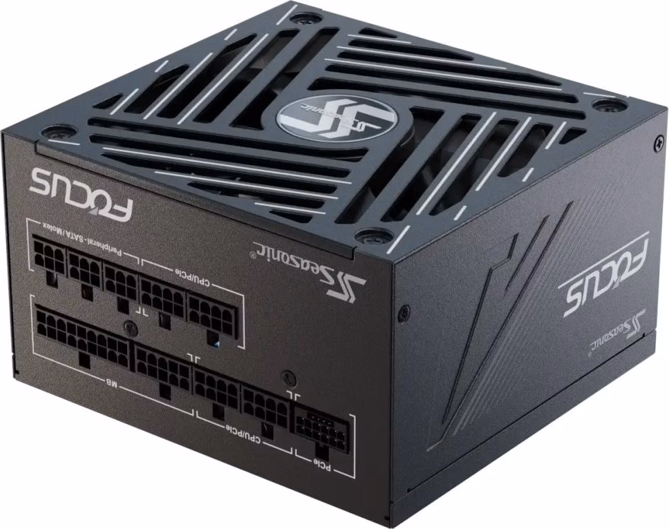 POŠKOZENÝ OBAL - SEASONIC zdroj FOCUS GX-750 / SSR-750FX3 / ATX3.1 / akt. PFC / 135mm / modulární / 80+ Gold