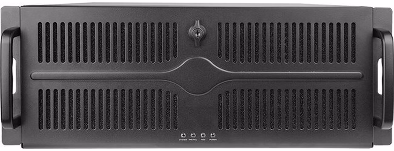 CHIEFTEC skříň Rackmount 4U ATX/mATX, UNC-409S-B-OP, bez zdroje, černá