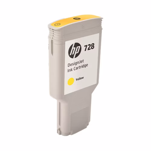 HP Ink Cartridge 728/Yellow/300 ml