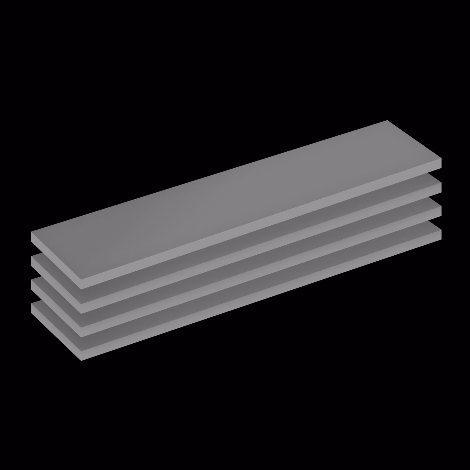 ARCTIC Thermal pad TP-4 (120x20mm, 1.5mm - 4 Pack) - prémiová teplovodivá podložka pod chladič balený
