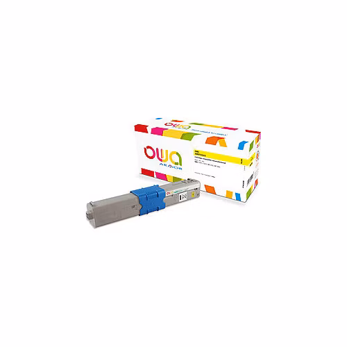 OWA Armor toner pre OKI C301, C321, MC332, MC342, 1500p, 44973533, žltý/žltý