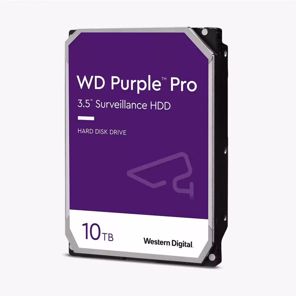 WD Purple Pro NVR HDD 10TB SATA recertified