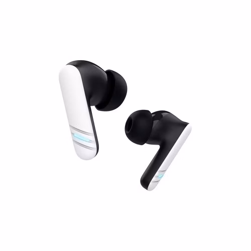 TRUST sluchátka GXT 409 Oxxie, špunty, Bluetooth, RF 2.4GHz, USB-C Přijímač, bílá
