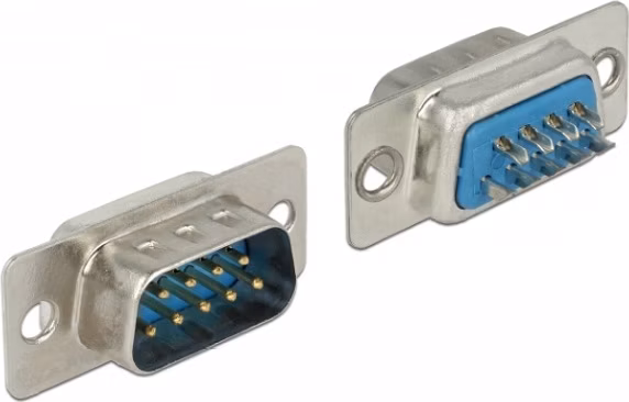 Delock Konektor Sub-D 9 pin samec