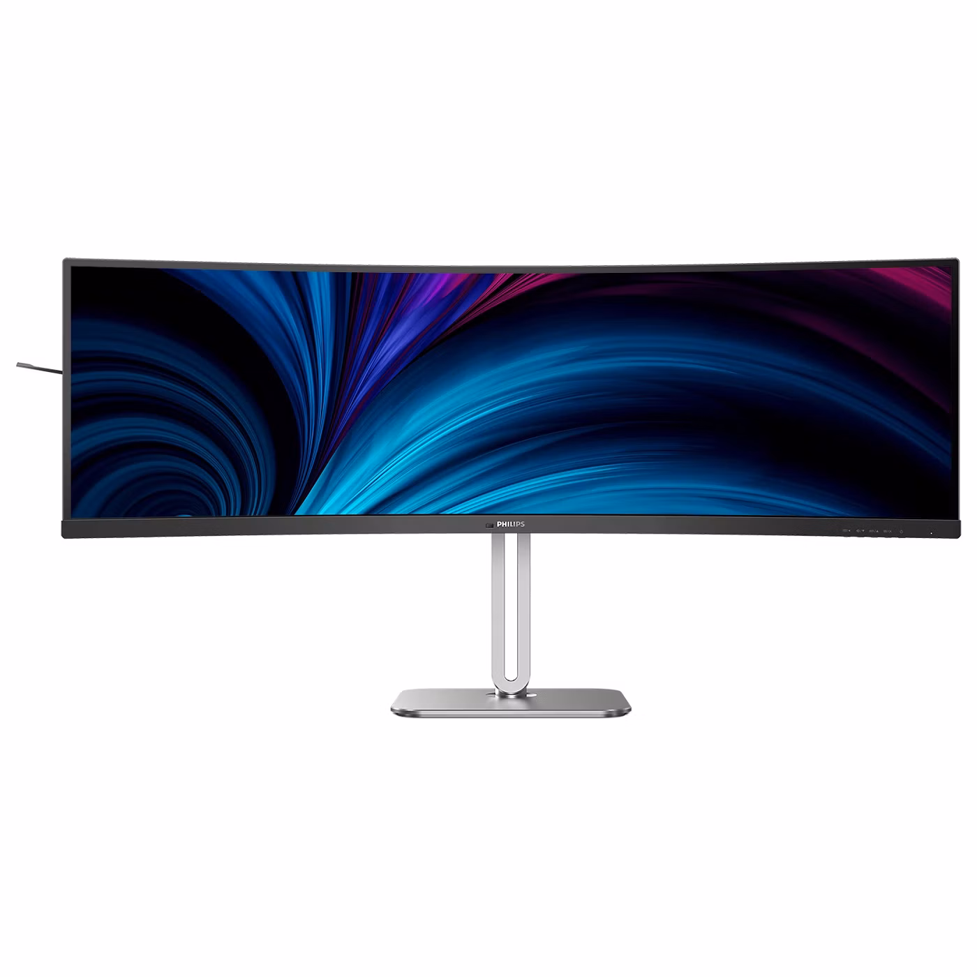 Philips LCD 49B2U5900C 48,8" zakřivený VA/5120x1440@75Hz/4ms/450cd/2xHDMI/DP/3xUSB/USB-C dock/RJ45/Repro/HAS/5 let