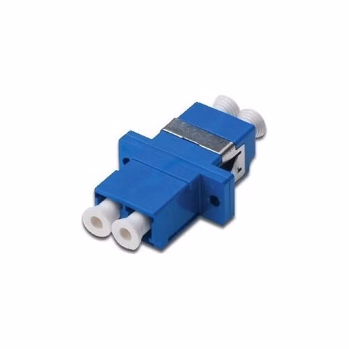 Digitus LC / LC Duplex Coupler, color blue Zirconia Ceramic Sleeve, polymer housing, Singlemode