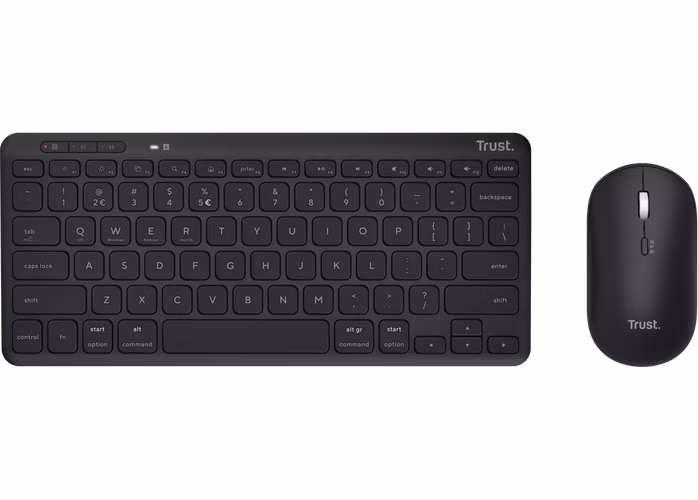TRUST set bezdrátová klávesnice + myš LYRA WL KEYBOARD &amp; MOUSE US