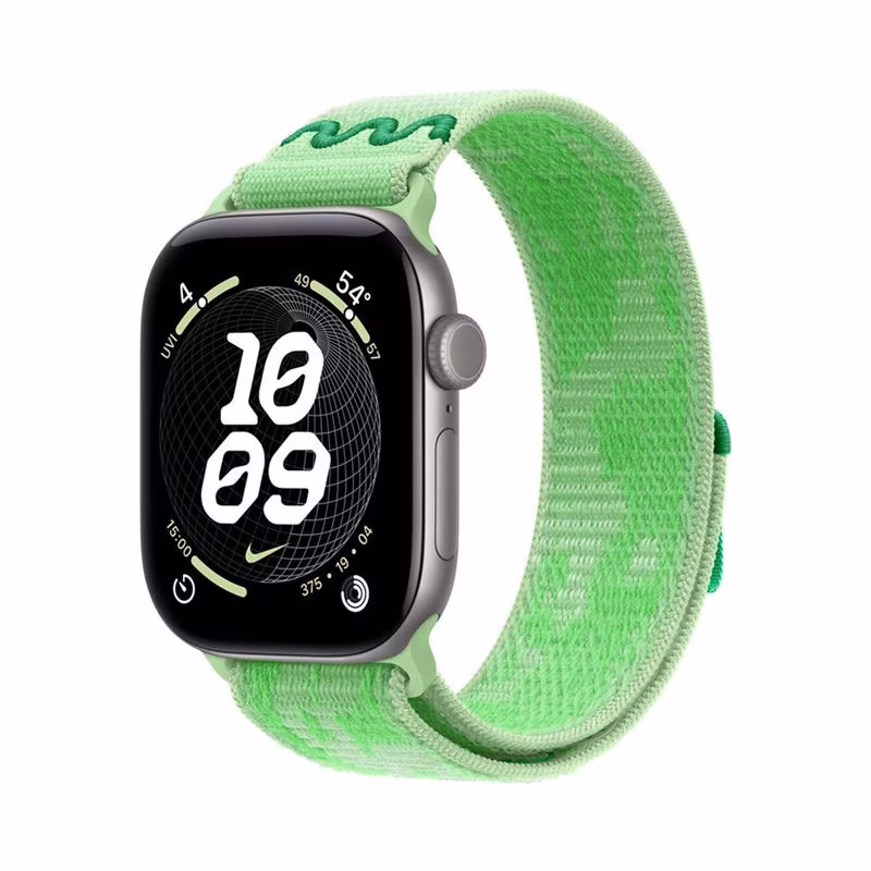 Apple Watch 42mm Green Spark Nike Sport Loop