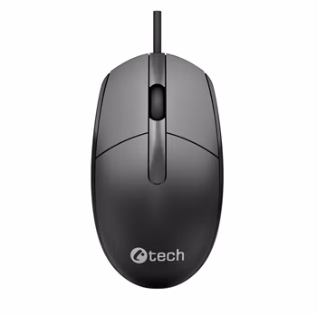 C-TECH myš WM-10, USB, 1200 DPI, černá