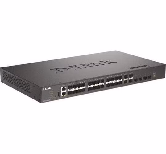D-Link DXS-3410-32SY/E - 10G,L3,Stackable Managed Switches,28x10G SFP+, 4x25G SFP28 MG, L3 10G Stackable Managed Switch