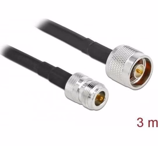 Delock Anténní kabel N samec na N samice LMR/CFD300 3 m low loss