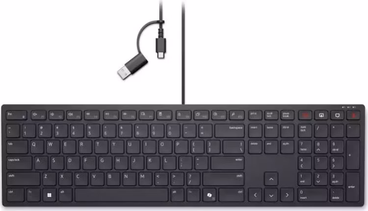 DELL Káblová klávesnica na spoluprácu Dell Pro – KB525C - taliančina (QWERTY) (580-BBTK)