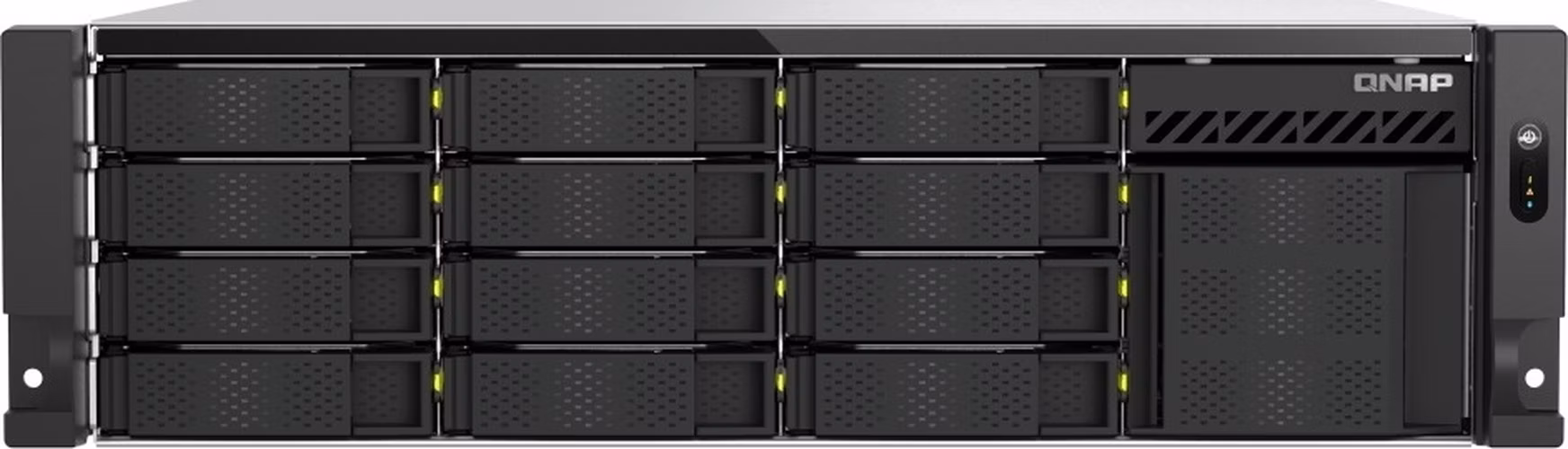 QNAP TS-h1655XeU-RP-8G (8core 2,8GHz, 8GB RAM, 12x SATA + 4x E1.S/M.2, 2x PCIe, 2x 2,5GbE, 1x 10GbE)