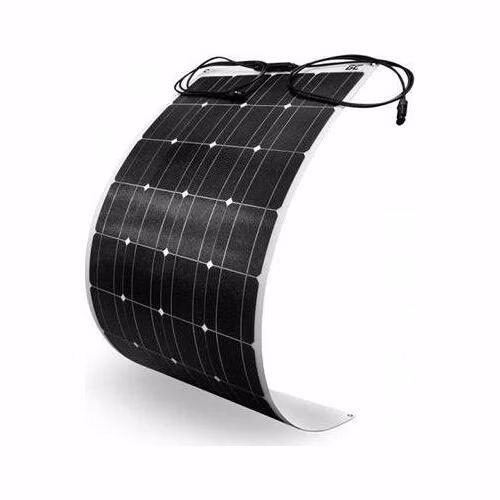 Green Cell Flexibilní solární panel 100W, monokrystalický - 12V 18V / ETFE / MC4