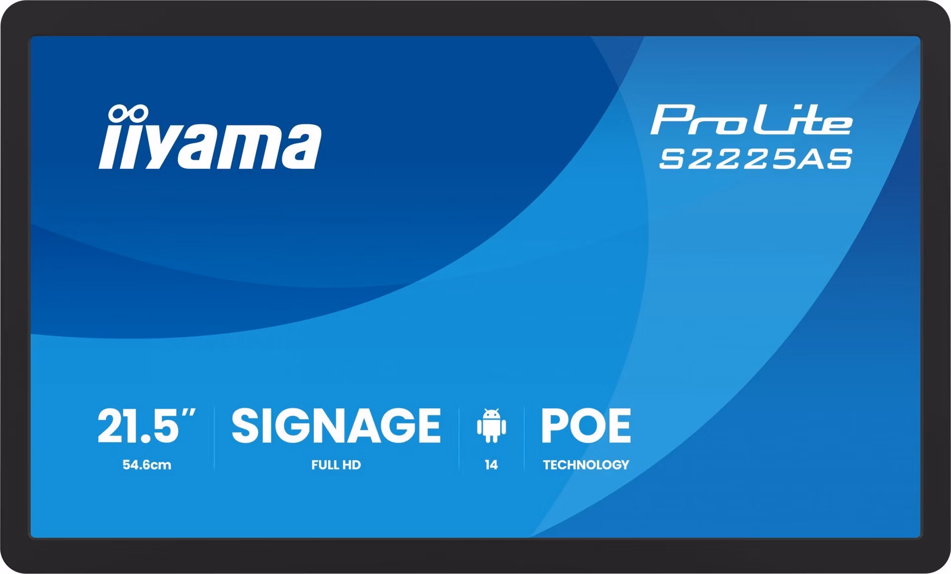 22" iiyama S2225AS-B1P: IPS, FHD, Android