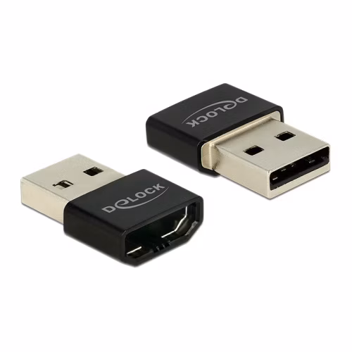 Delock Adapter HDMI-A female > USB Type-A male black