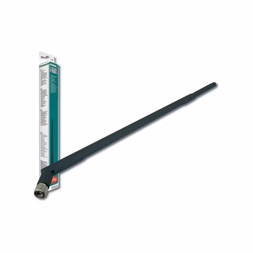 Digitus Všesměrová anténa bezdrátové sítě LAN Zisk: 9 dBi, konektor RP-SMA, 38,4 cm