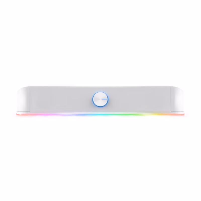 TRUST reproduktor GXT 619W Thorne RGB Illuminated Soundbar, bílá