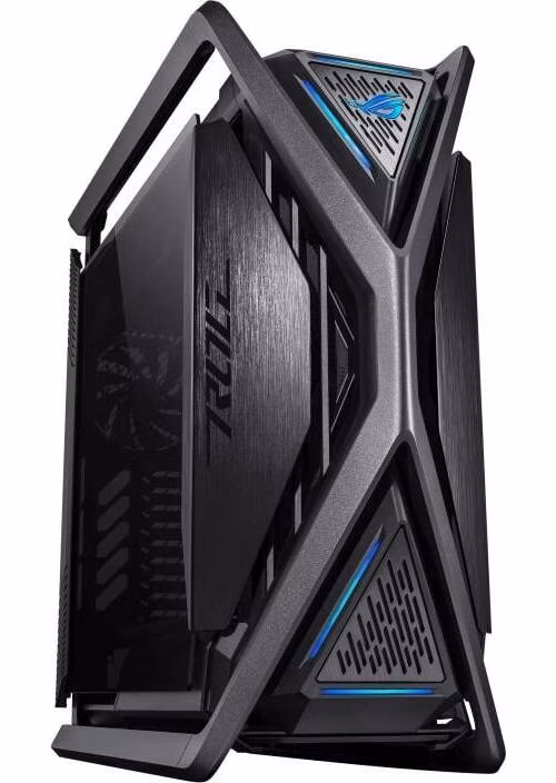 ASUS case ROG HYPERION (GR701) BTF, Big Tower, průhledná bočnice, 4x 140mm Fan, černá