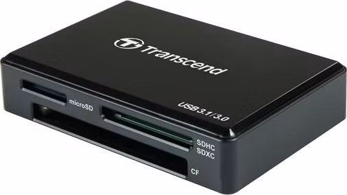 Čítačka kariet TRANSCEND RDC8K2, USB 3.1 Multifunkčná čítačka kariet Gen1 All-in-1, typ C