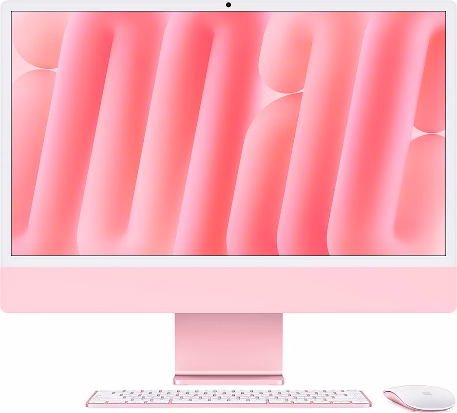 iMac 24" 4.5K Apple M4 8C CPU 8C GPU 16GB 256GB Ružový SK