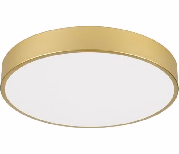 IMMAX NEO LITE SEMPLICI SMART LED stropní svítidlo zlaté 40cm 36W 2736 lm, BEACON gold, Wi-Fi, TUYA