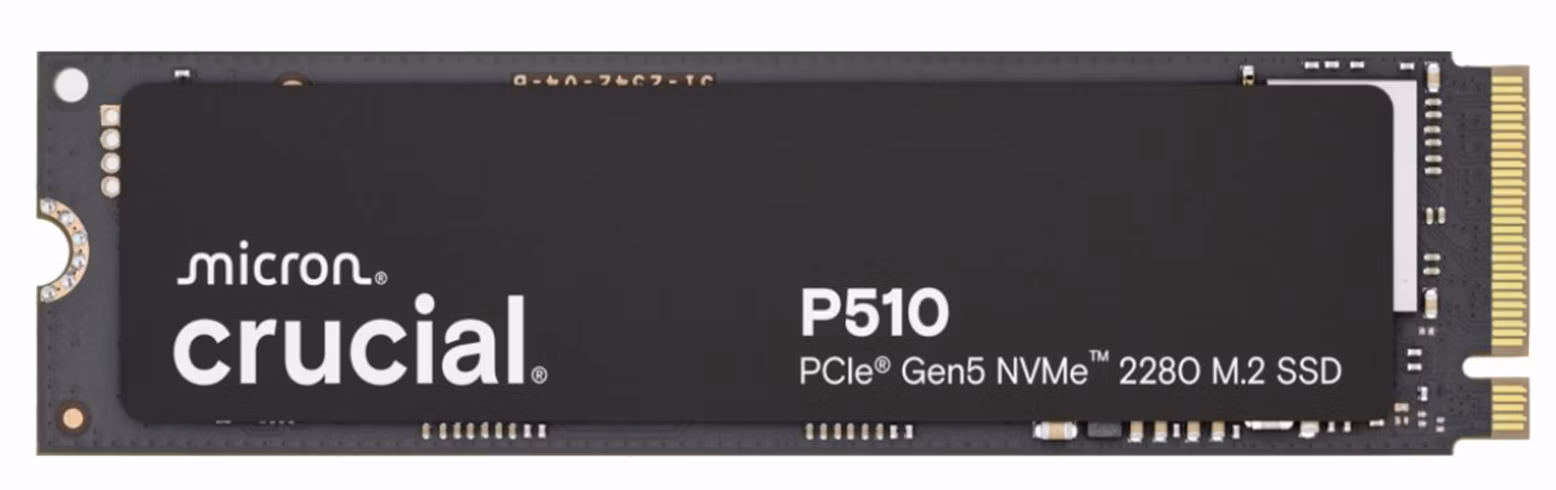 Crucial SSD P510 1TB M.2 NVMe Gen5 11000/9100 MBps