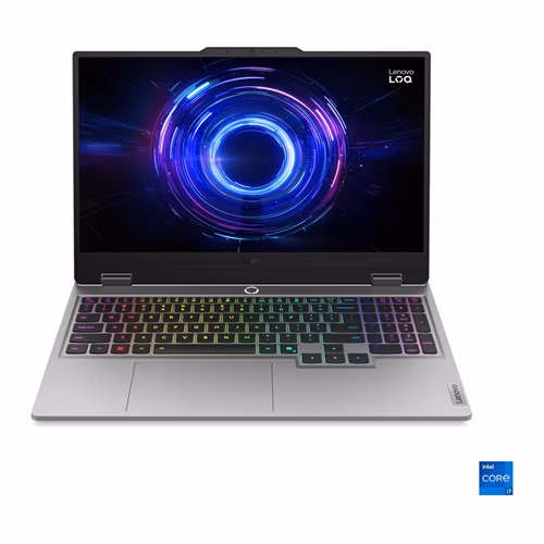 Lenovo LOQ 15IRX10 Intel i5-13450HX 16GB 512GB-SSD 15.6"FHD IPS RTX5050-8GB DOS Luna Grey