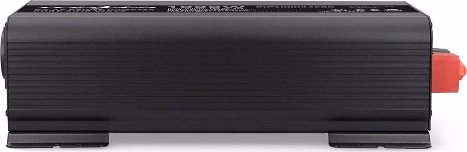 NEDIS měnič napětí/ čistá sinusoida/ 24 V DC/230 V AC 50 Hz/ 1000 W (2000 W špička)/ USB-A / USB-C/ 2x zásuvka typu E