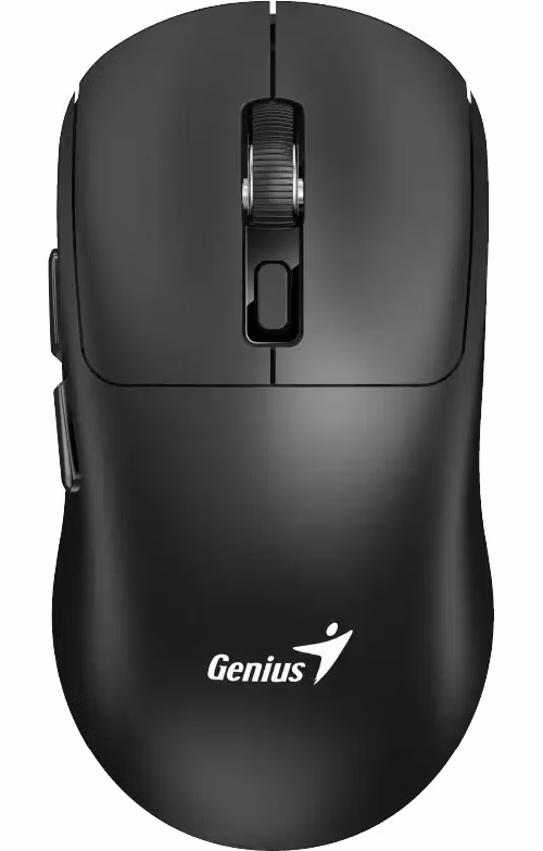 Genius NX-8260S BT, Myš, bezdrátová, optická, 2400DPI, 6 tlačítek, tichá, dobíjecí, Copilot, Bluetooth + 2,4 GHz, černá