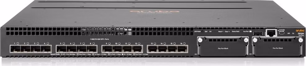 Aruba 3810M 16SFP+ 2-slot Switch JL075AR RENEW.