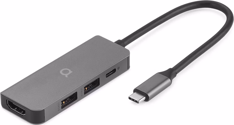 Aiino - Essential 4 in 1 Hub for MacBook and iPad