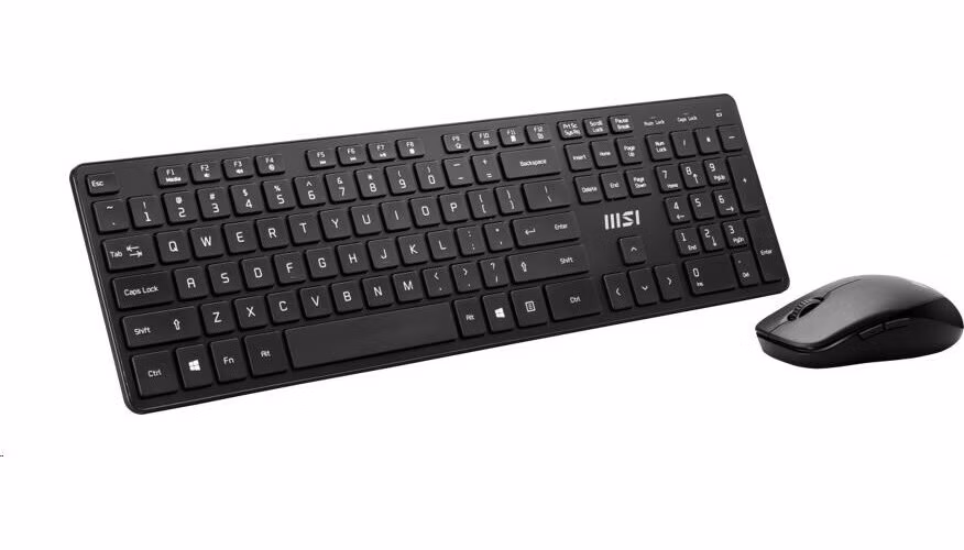 MSI set klávesnice a myši COMBO PRO, bezdrátová, CZ/SK lokalizace