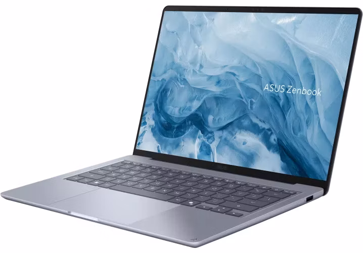 ASUS Zenbook 14 UX3480QA-OLED1057W, X1 26 100, 14.0˝ 1920x1200 WUXGA, UMA, 8GB, SSD 512GB, W11H, TOPS 45, bez AC ada