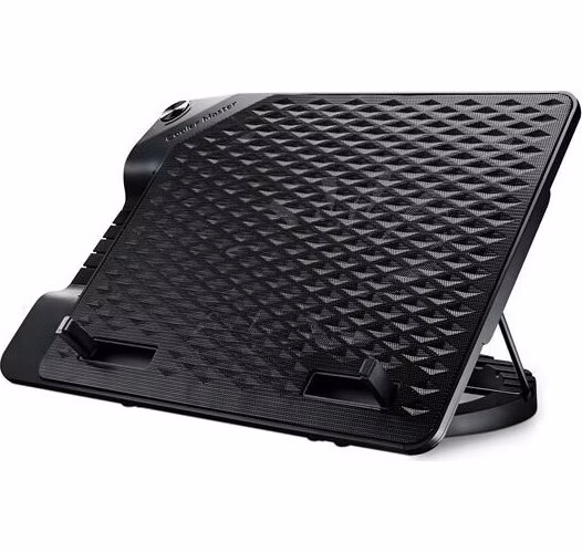 Chladiaci podstavec Coolermaster ErgoStand III pre notebooky do 17", USB hub, 23cm fan, čierny