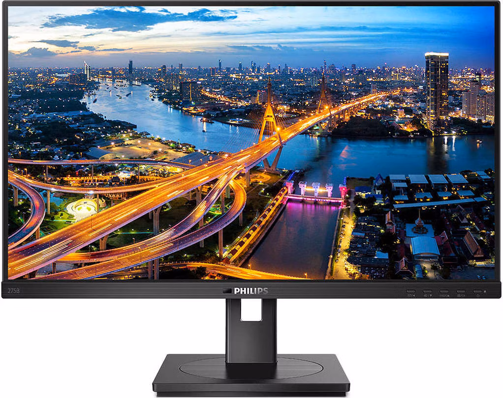 Philips 275B1/00 27" IPS LED 2560x1440 20 000 000:1 4ms 300cd DP HDMI DVI USB pivot repro cierny