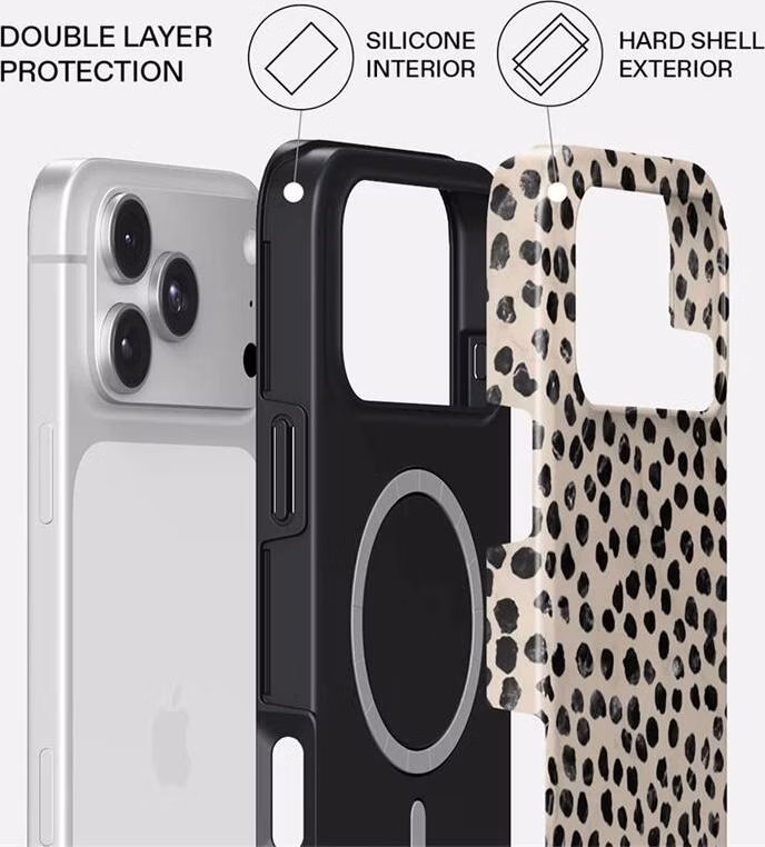 Burga kryt Almond Latte Magsafe Case pre iPhone 18 Pro