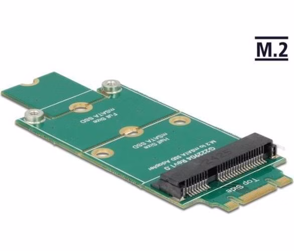 Delock Adapter mSATA > M.2 NGFF