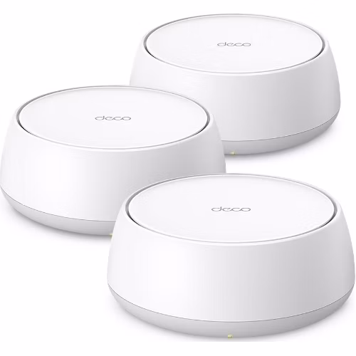 TP-Link Deco BE22 Mesh systém BE3600, WiFi 7, 688MBps na 2,4GHz, 2882 Mbps na 5GHz, 2x GLAN, 3ks v balení