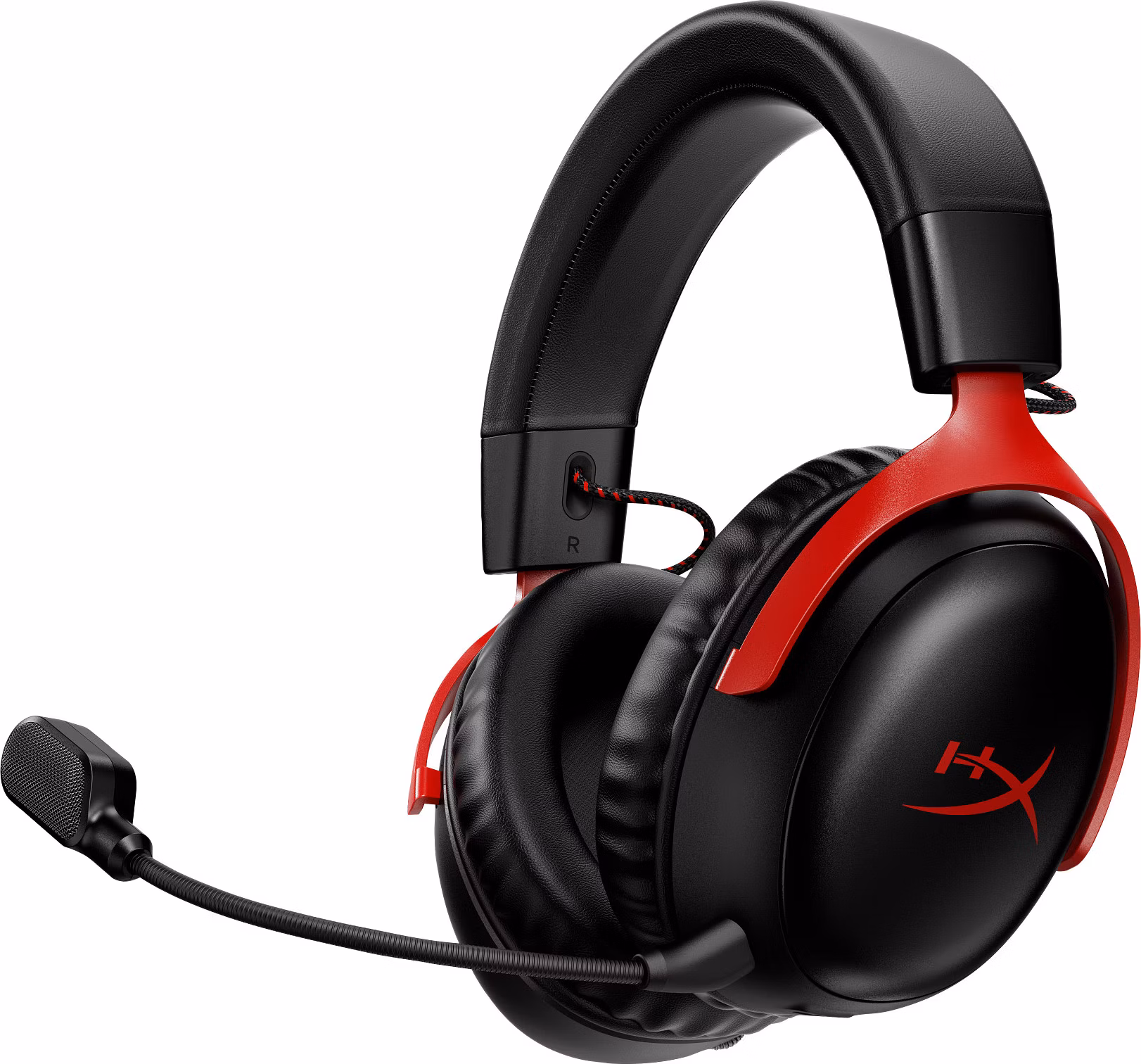 HyperX Cloud III Wireless BLK/RED GAM HEADSET - Sluchátka k PC