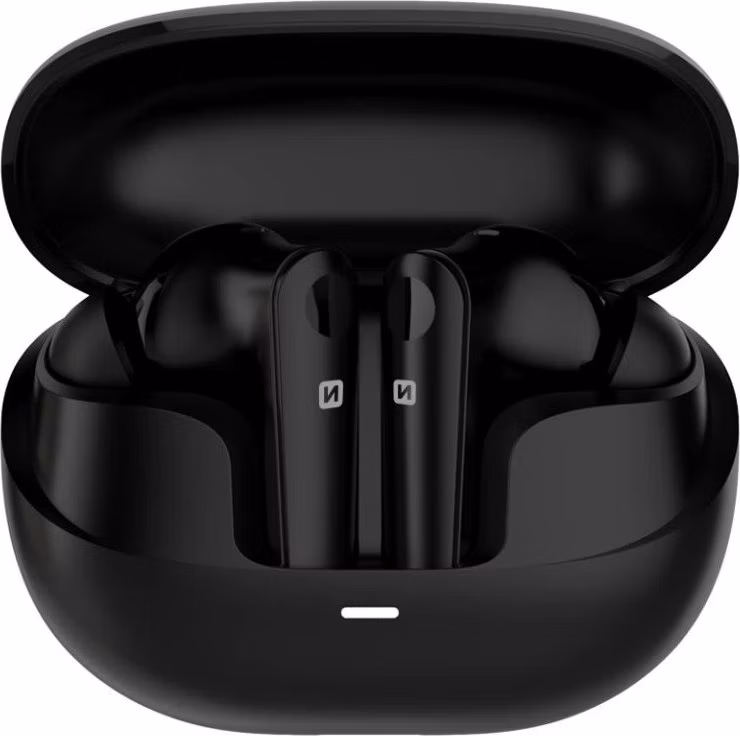 Swissten bluetooth anc sluchátka focus černá