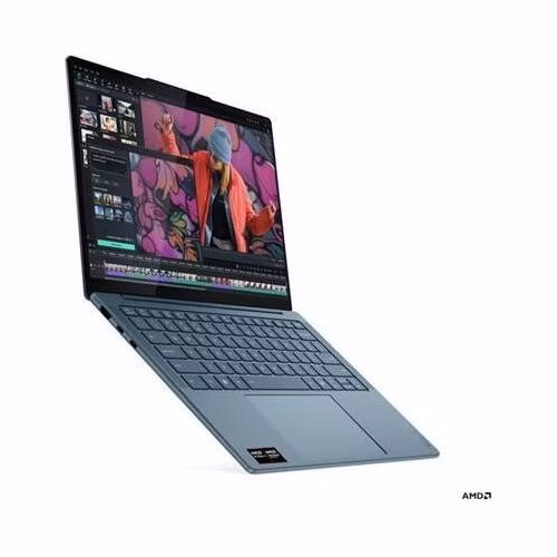 Lenovo YOGA Slim 7 14AKP10 Ryzen AI 7 345/AI/16GB/SSD 512GB/14"/2,8K/OLED/až 1100nitů/3rOnSite/bezADPT/bezOS/modrozelená