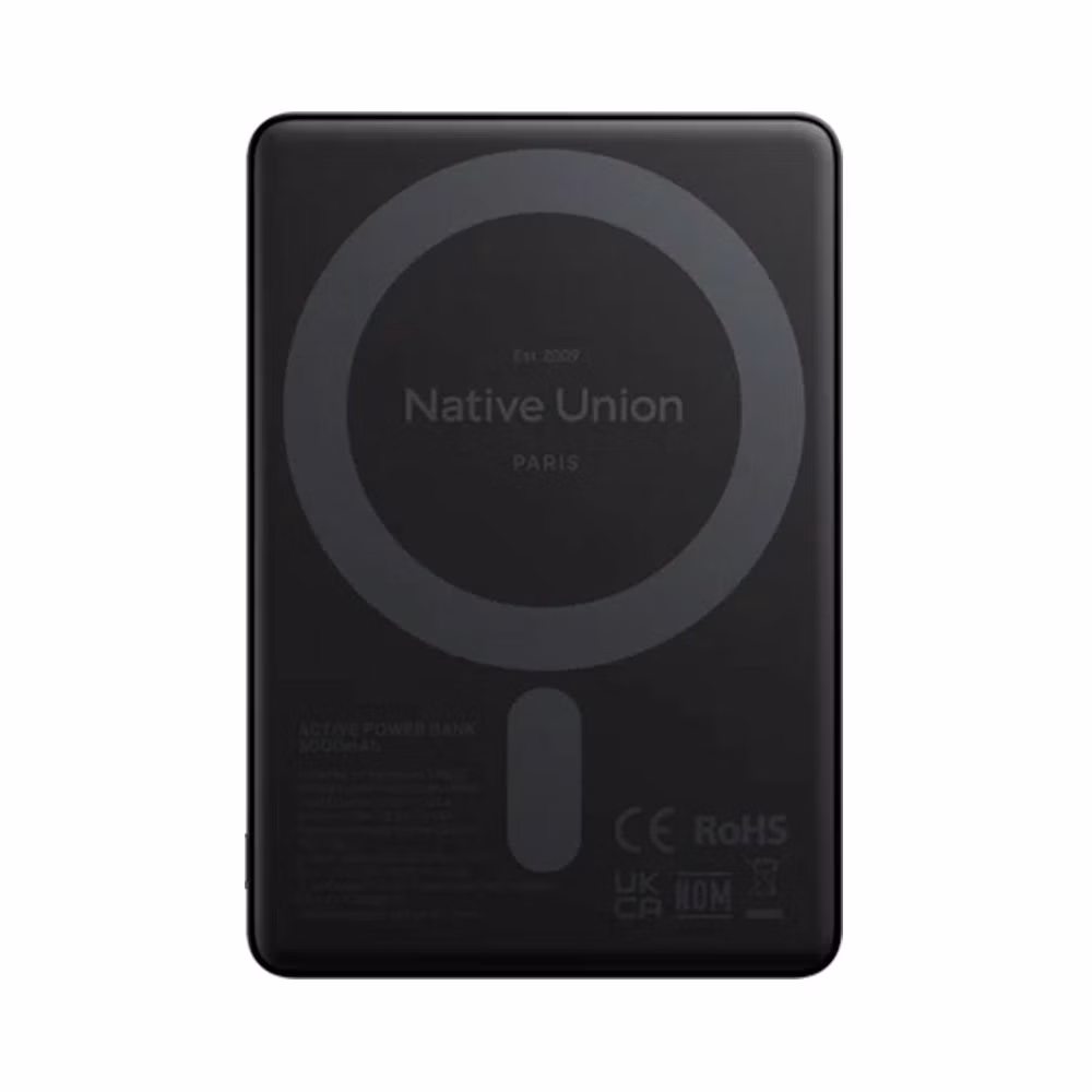 Native Union Active Magnetic Powerbank 5000 mAh – Black