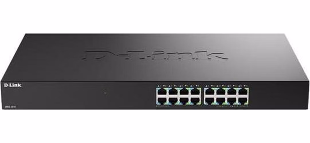 D-Link DMS-1016/E16-Port 2.5G Multi-Gigabit Unmanaged Switch