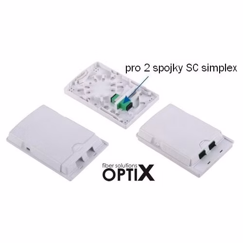 OPTIX MTTH EASY 48S Vnitřní optický nástěnný rozvaděč